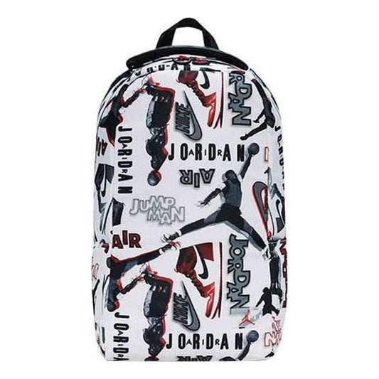 Air Jordan Graphics Backback 'White Black' 9A0484-F00