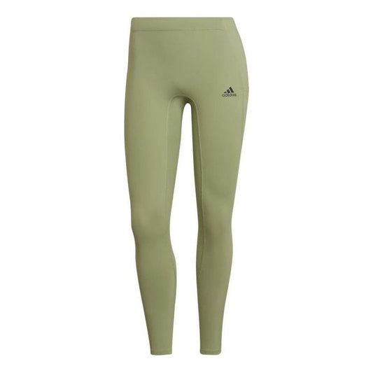 (WMNS) adidas FastImpact Running 7/8 Leggings Asia Sizing 'Green' HD7056