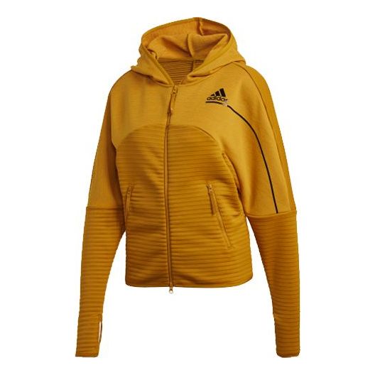 (WMNS) adidas Sports Jacket Gold Color FT6774