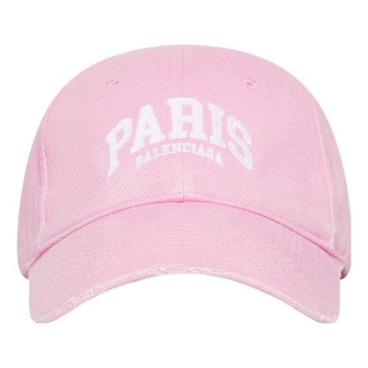 Balenciaga Paris Logo Baseball Cap 'Light Pink White' 680748410B20697