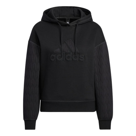 (WMNS) adidas MET Hood NOV T1 Asia Sizing 'Black' HM7106