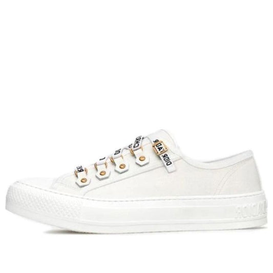 (WMNS) Dior Walk'N'Dior Low Top 'White Canvas' KCK177CVA_S06W