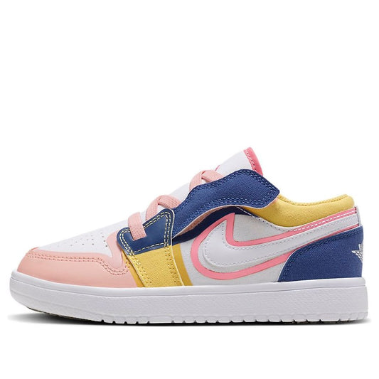(PS) Air Jordan 1 Low ALT SE 'Pink Navy Yellow' FD2655-100