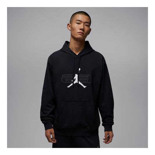 Air Jordan Sport Crossover Fleece Pullover Hoodie 'Black' HQ8695-010