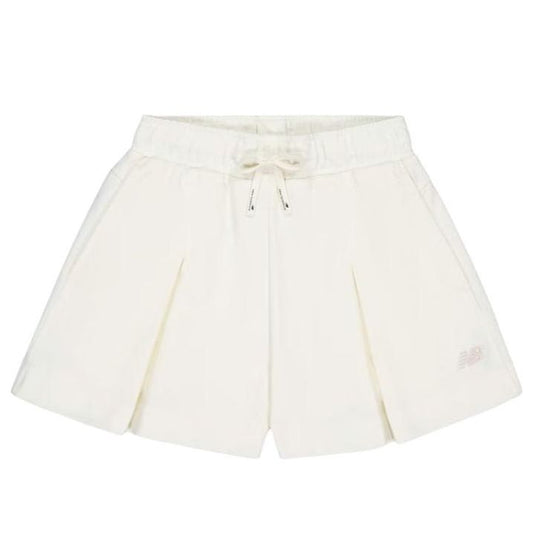 (WMNS) New Balance Classic Shorts Asia Sizing 'White' NVE22272-IV
