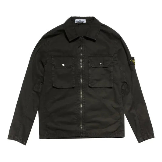 STONE ISLAND 2 Pocket Shirt Jacket 'Black' 7515113WN-V0129