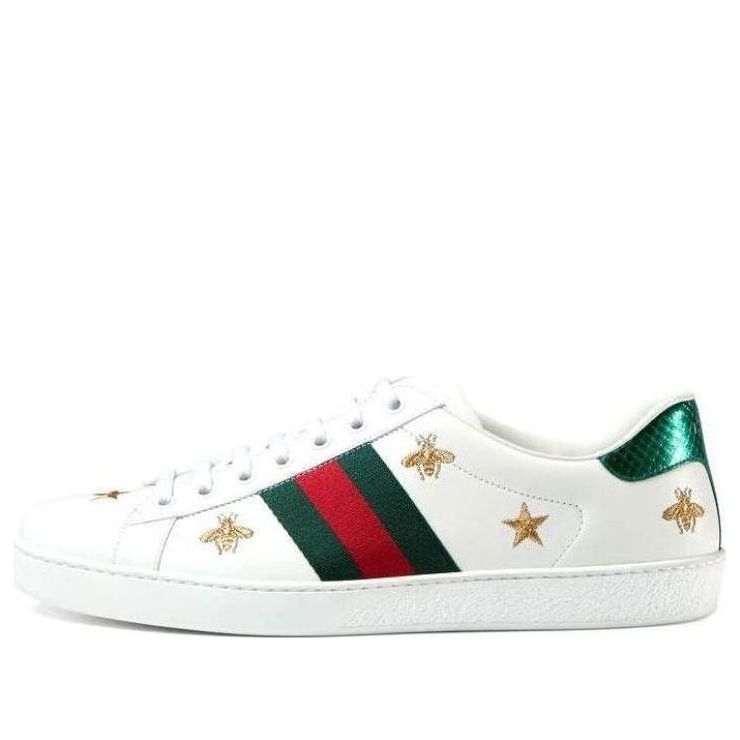 Gucci Ace Embroidered 'Bees and Stars' 386750-A38F0-9073