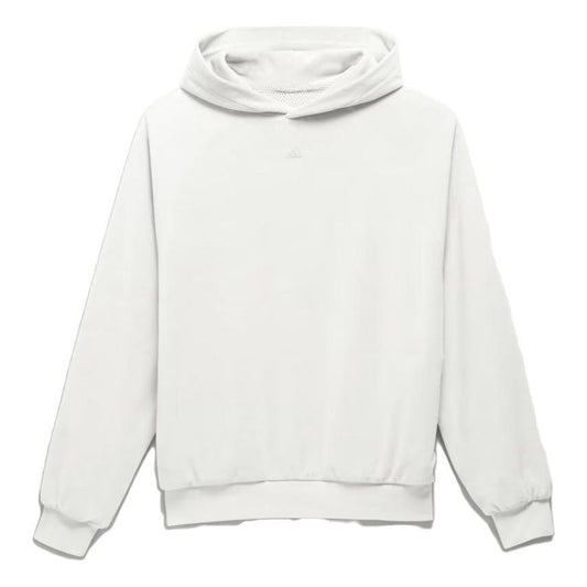 adidas Originals One Basketball Unisex Velour Hoodie 'White' IA3457
