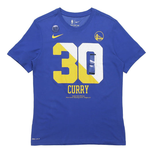 Nike Dri-FIT Sports Cozy Basketball Short Sleeve Blue AT1153-496