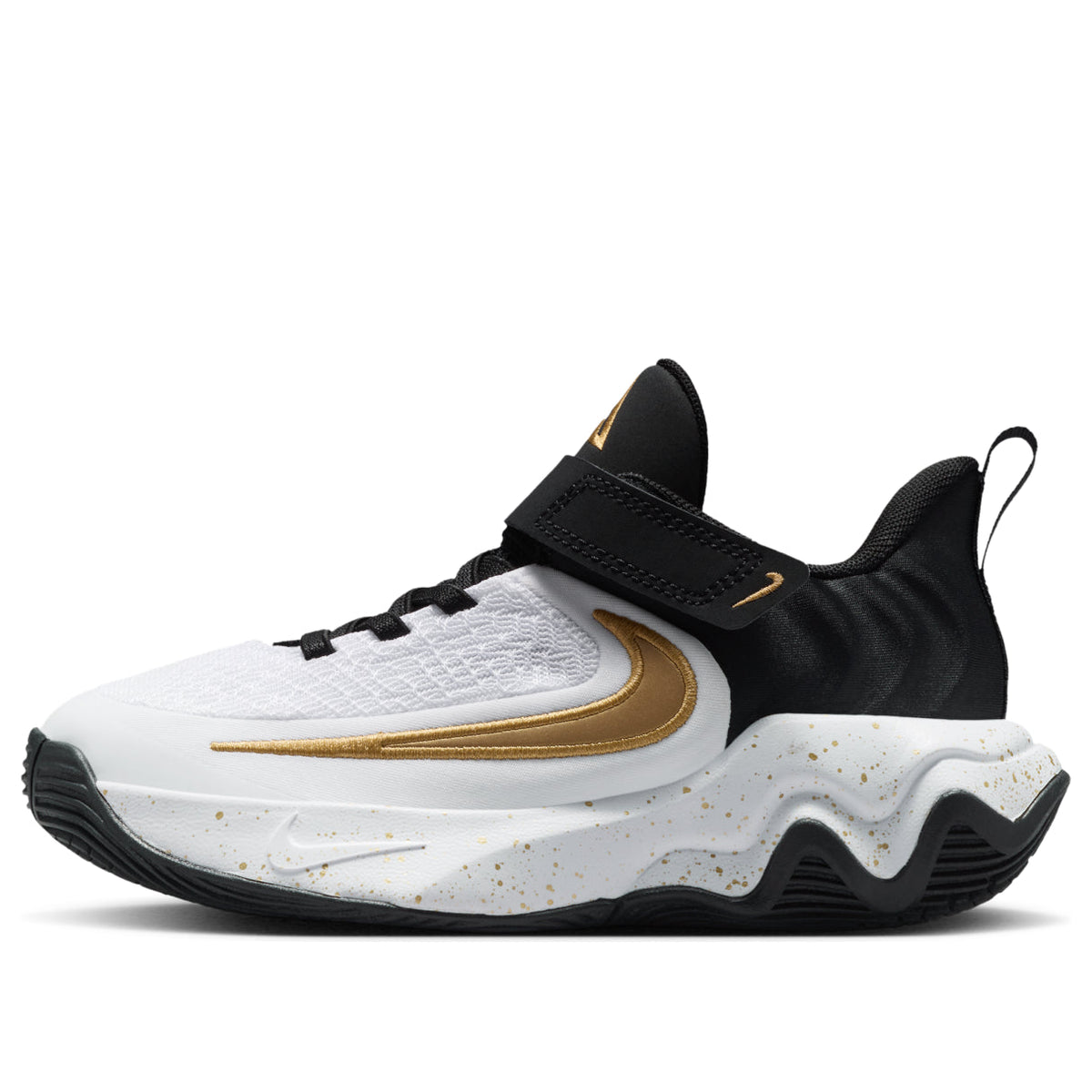 (PS) Nike Giannis Immortality 4' Black White Metallic Gold' IH7665-003