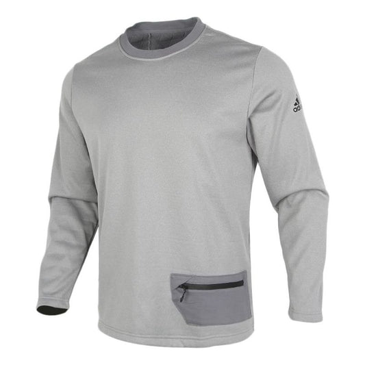 adidas Fleece Lined Stay Warm Casual Running Sports Gray GV3514