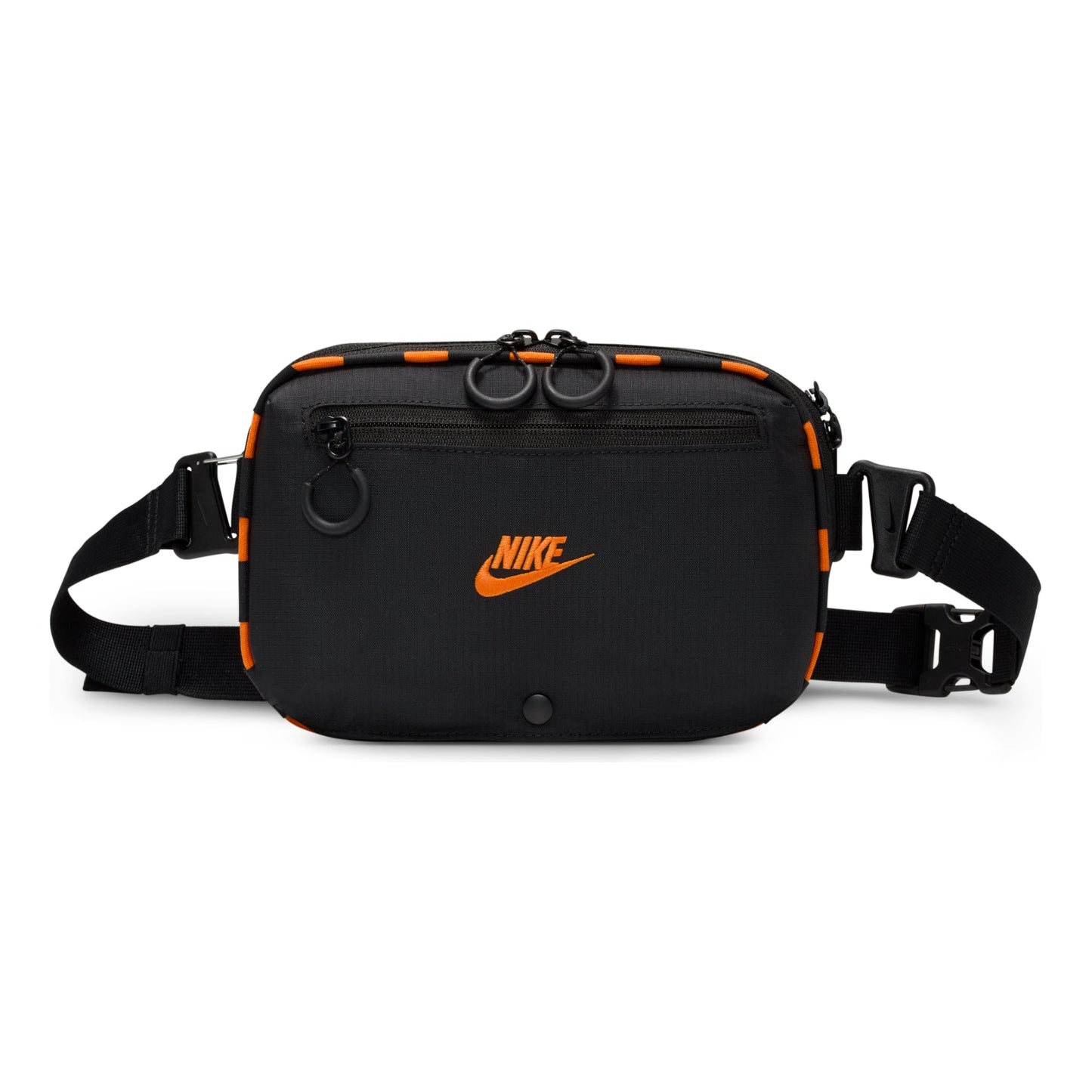 Nike 4L Hayward Patrol Crossbody Bag 'Black Safety Orange' HJ8229-010