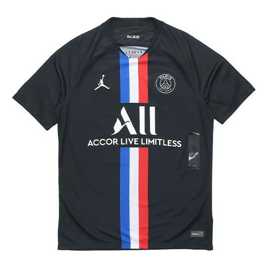Air Jordan Paris Saint-Germain PSG 19/20 Stadium Fourth Jersey 'Black' BV9197-011