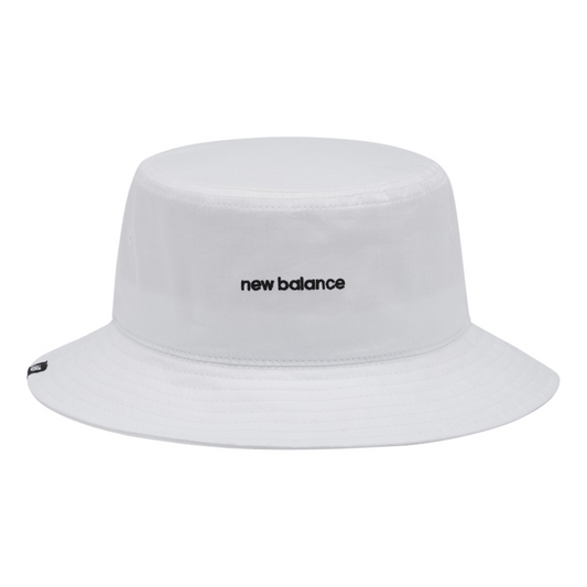 New Balance Wordmark Logo Bucket Hat 'White' LAH13003