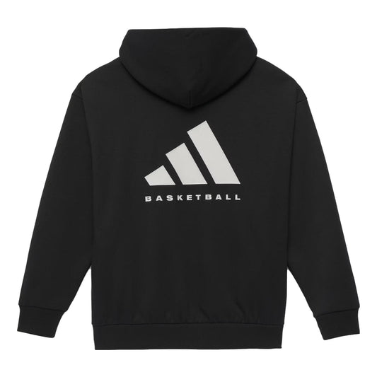 adidas Basketball Hoodie 'Black' IN4243