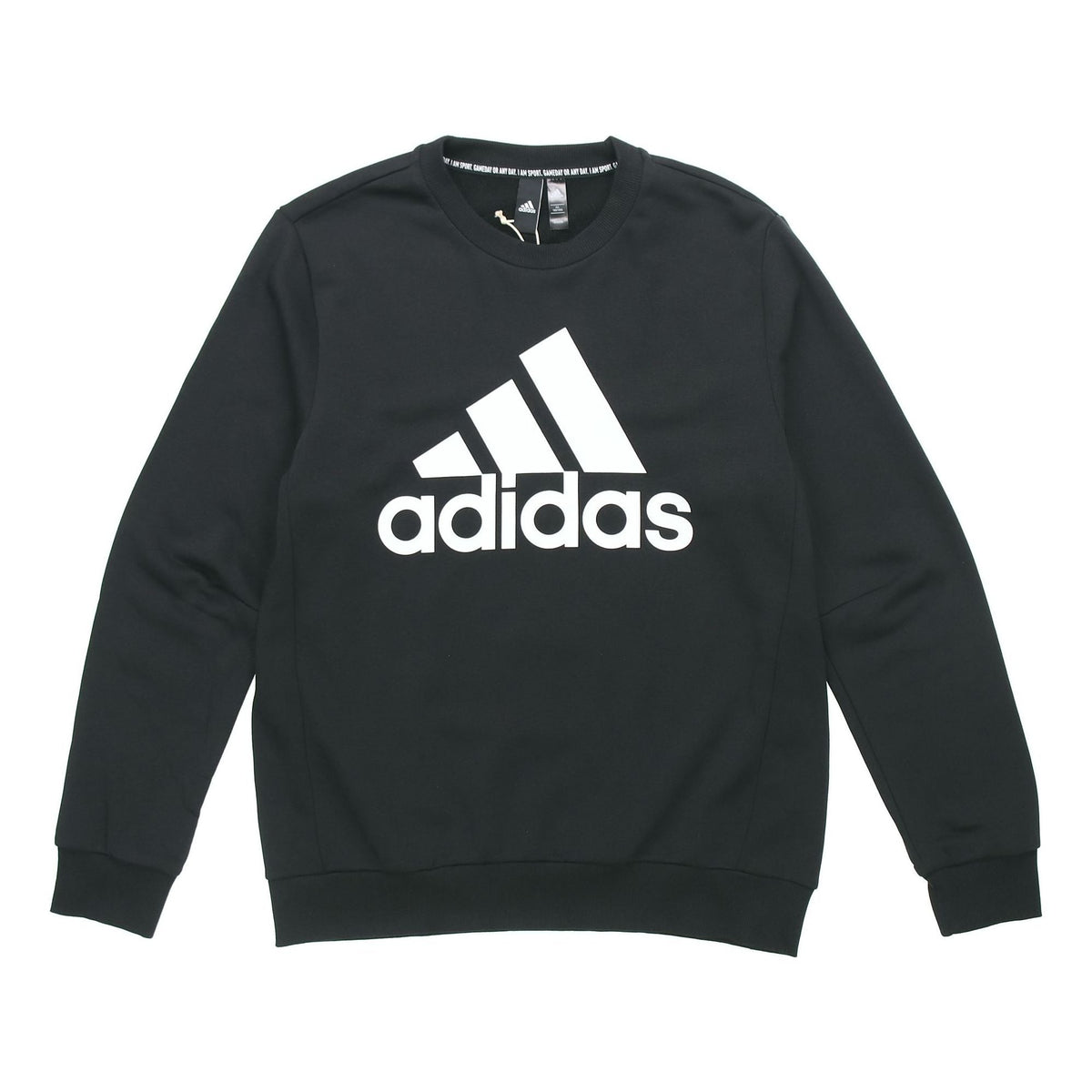 adidas MH BOS CREW FT Round Neck Pullover Black DT9941