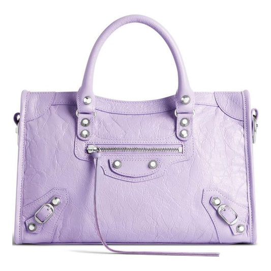 (WMNS) Balenciaga Le City Small Bag 'Light Purple' 7977892AA9S5306