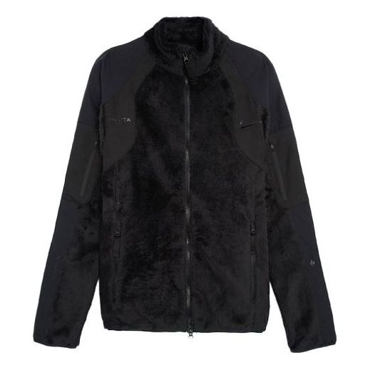 Nike x NOCTA Drake Polar Fleece Splicing Jacket Asia Sizing 'Black' DA4133-010