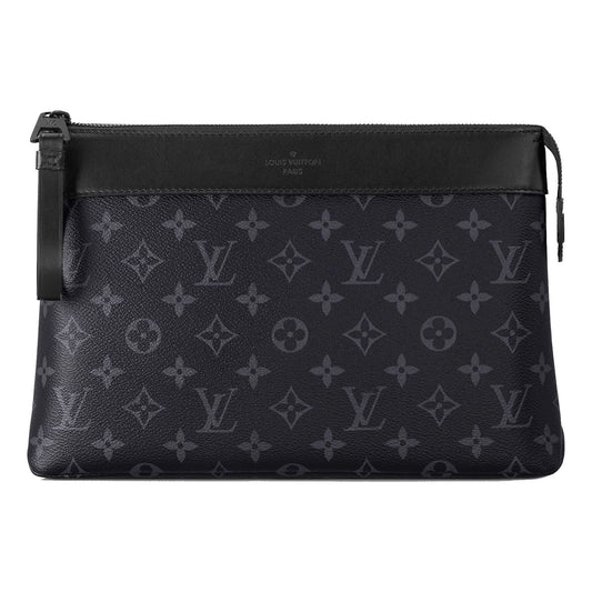 LOUIS VUITTON Pochette Voyage Souple Monogram Eclipse 'Black' M82543