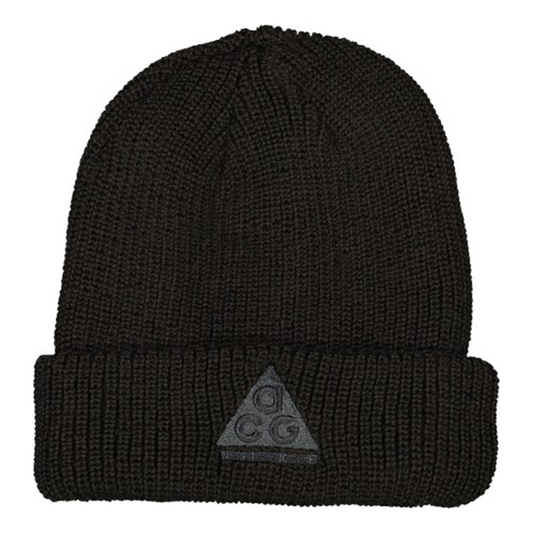 Nike x ACG Triangle logo Woolen Beanie 'Black Anthracite' AV4775-011