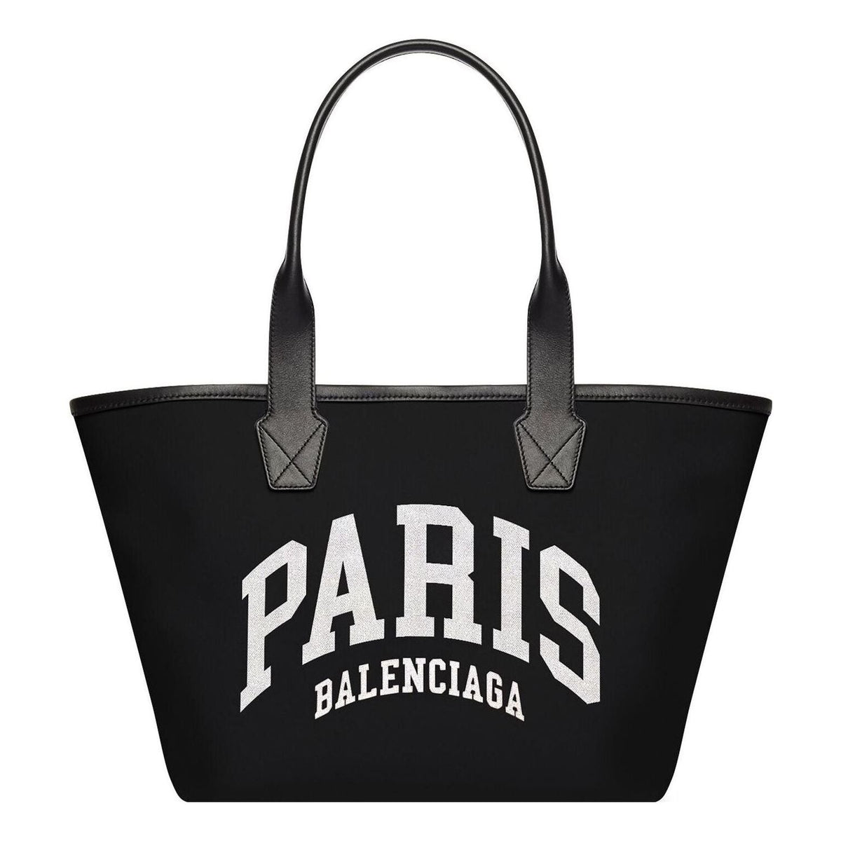(WMNS) Balenciaga Cities Paris Jumbo Small Tote Bag 'Black' 6920682106M1199