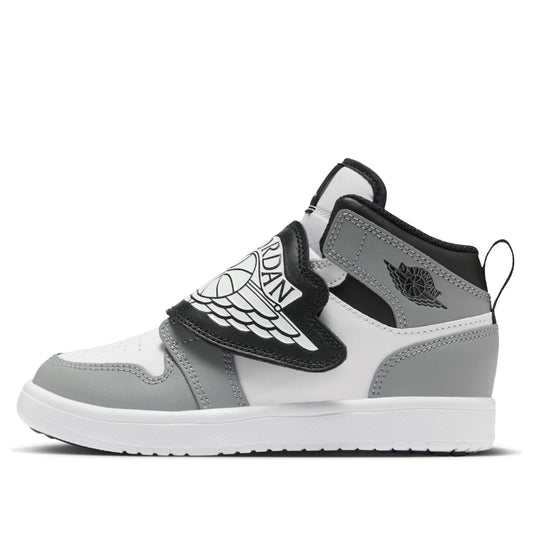 (PS) Air Jordan 1 Sky logo 'Grey Black White' BQ7197-102