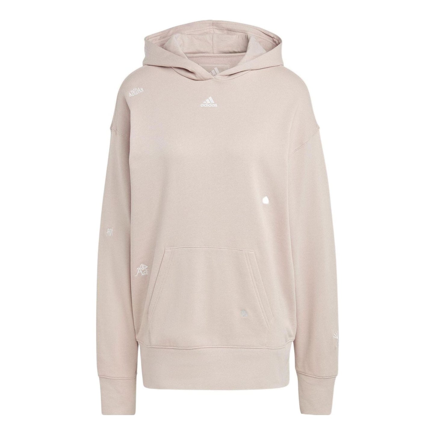 (WMNS) adidas Relaxed Hoodie Asia Sizing 'Beige' IC8684