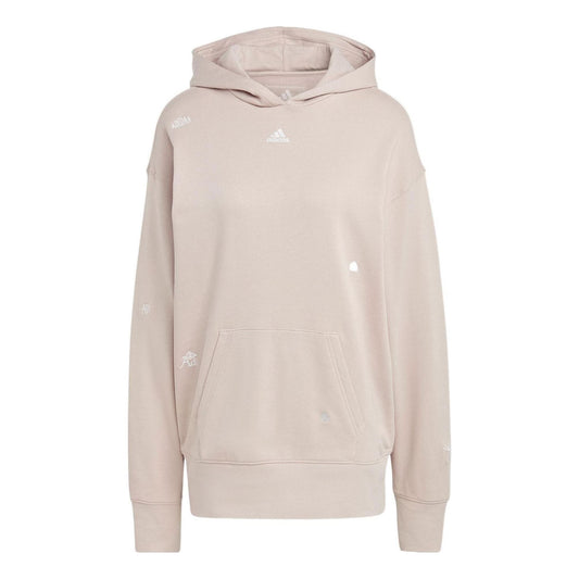 (WMNS) adidas Relaxed Hoodie Asia Sizing 'Beige' IC8684