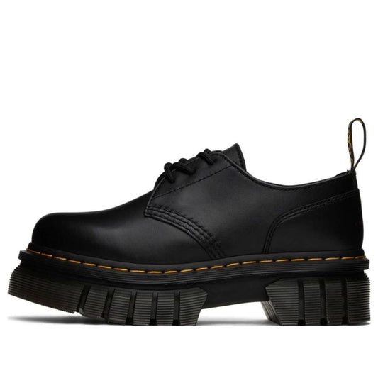 (WMNS) Dr. Martens Audrick JK 'Carbon Black Yellow' 27147001
