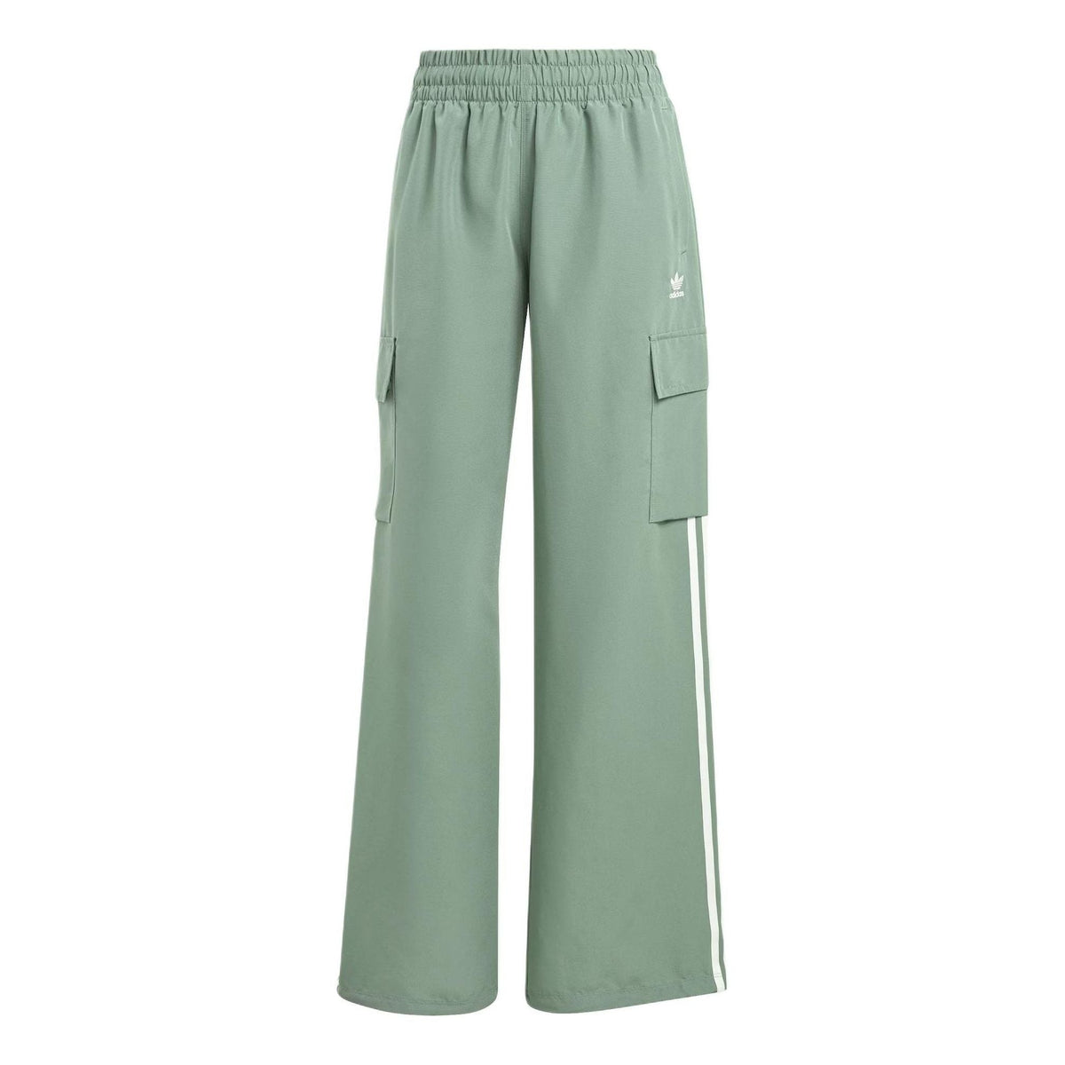 (WMNS) adidas Originals Adicolor Cargo Pants Asia Sizing 'Trace Green' IZ0716