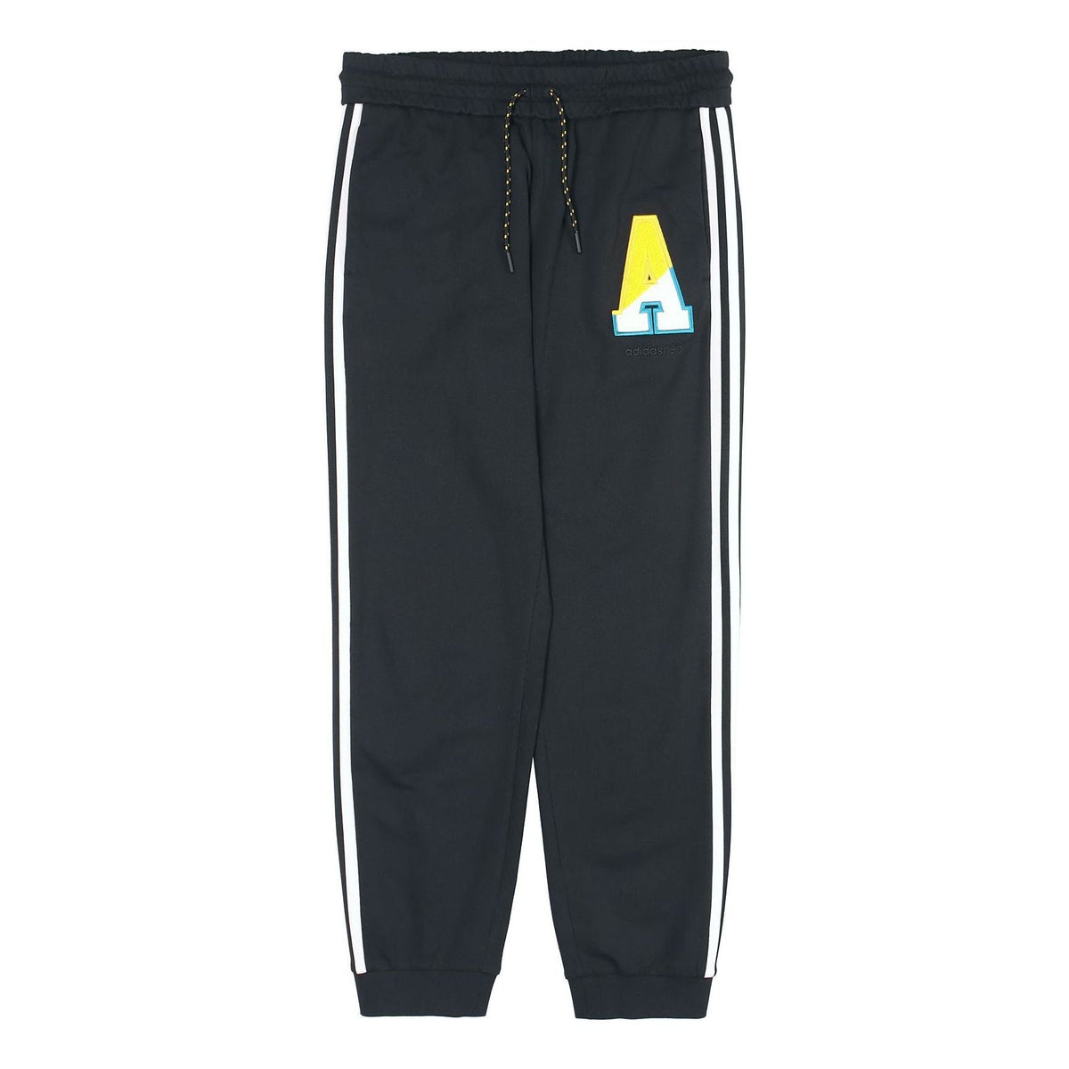 adidas neo Casual Lacing Sports Long Pants Black EI4752