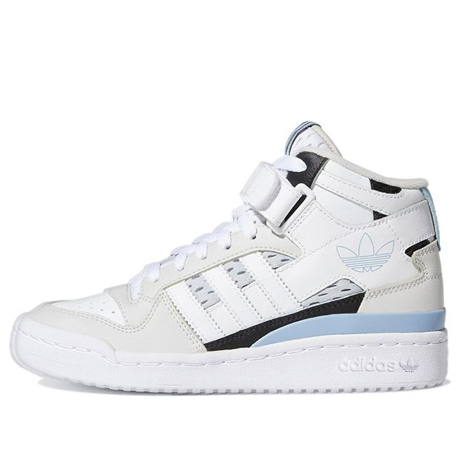 (GS) adidas Forum Mid J 'White Ambient Sky' H04422