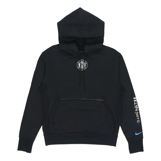 Nike NBA MENS Courtside Brooklyn Nets Embroidered Black CN1805-010