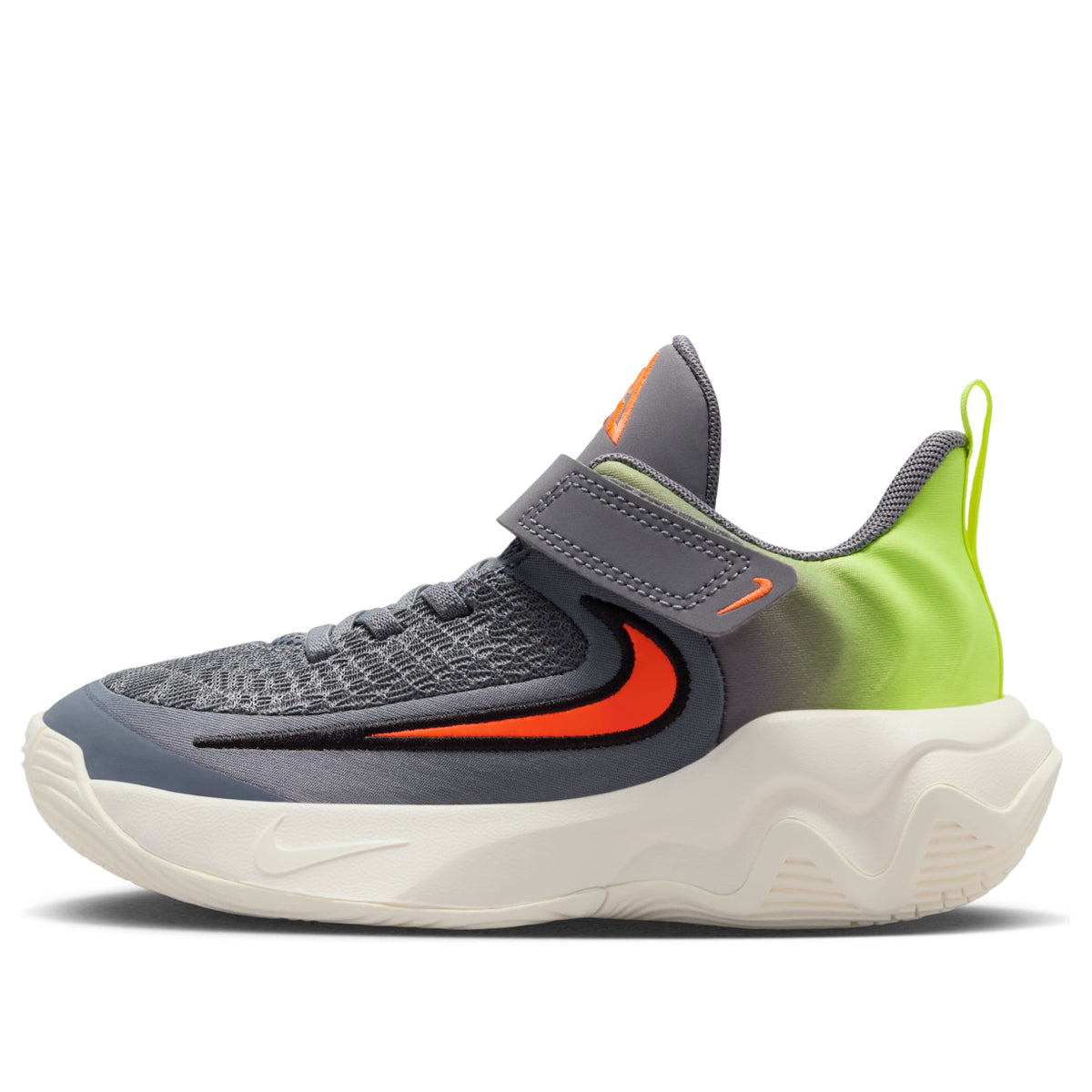 (PS) Nike Giannis Immortality 4 'Deep Gray Fluorescent Yellow' IH7665-500