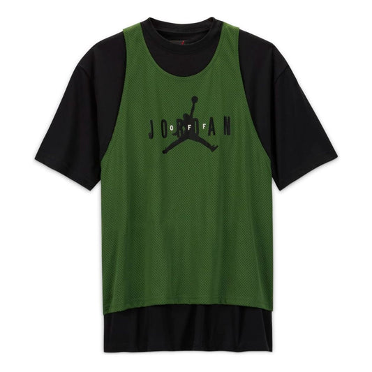 Air Jordan x Off-White T-Shirt Asia Sizing 'Forest Green' CV3524-361