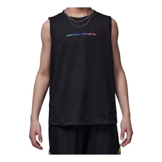 (GS) Air Jordan Sport Hyper Glow Tank 'Black' HM9255-010