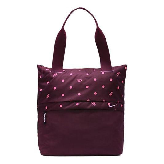 (WMNS) Nike Sportswear Radiate Tote Bag 'Burgundy' BA6187-681