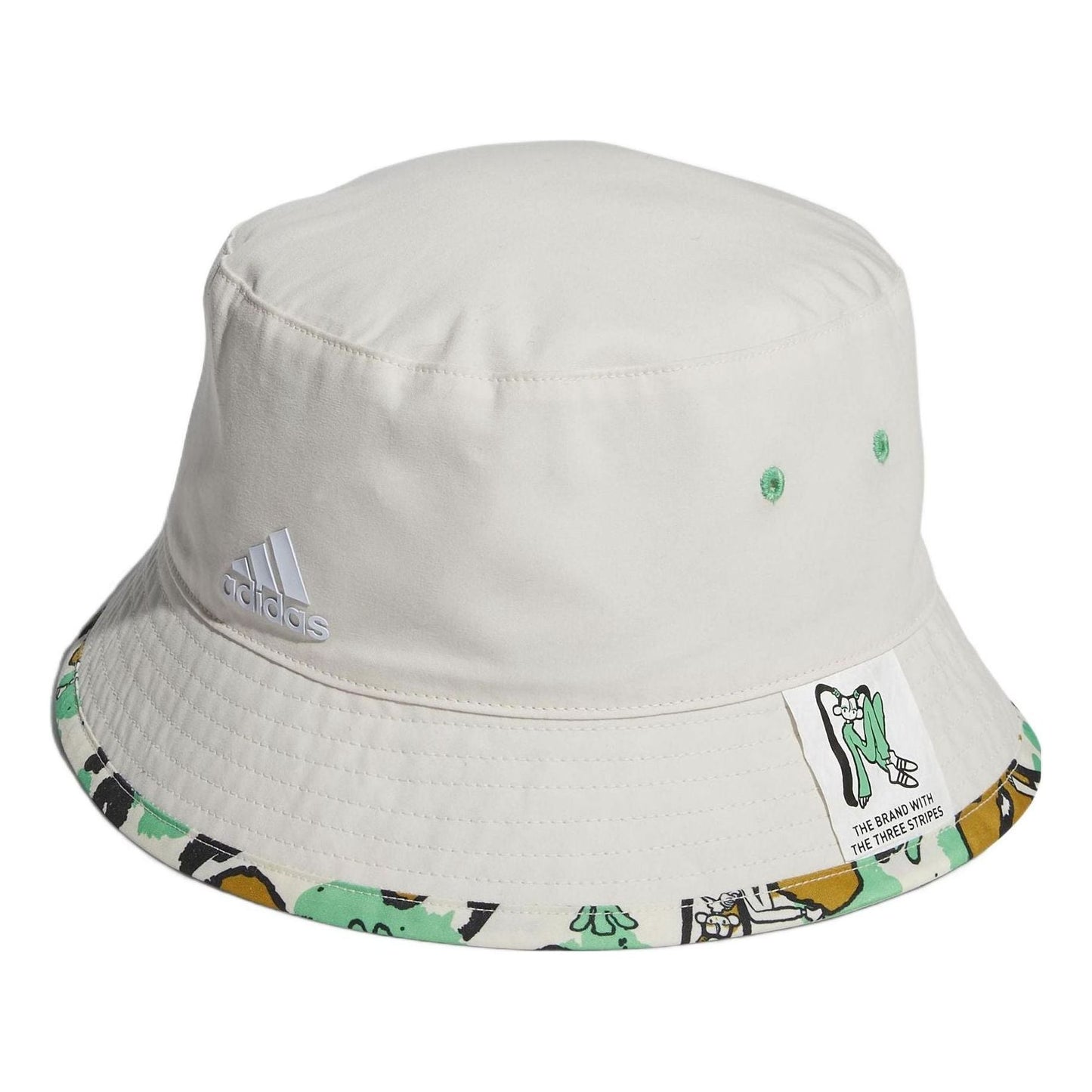 Aadidas x Atmos Pink x Jenny Kaori Reversible Bucket Hat 'White' GT0104