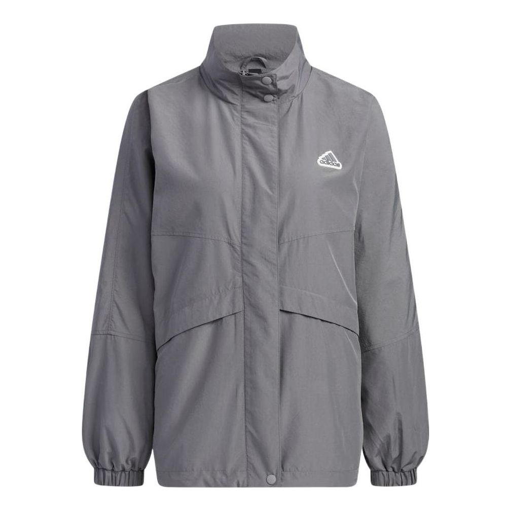 (WMNS) adidas Word Jacket Asia Sizing 'Grey' IA5248