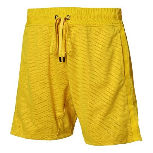 adidas Ventilate Basketball Running Causual Sports Short Pant Male Yellow GK8614