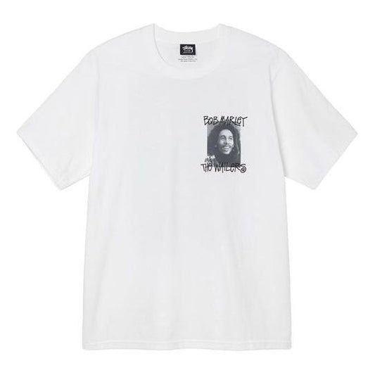 Stussy x Bob Marley & The Wailers Gear Unisex Bob Frames Printing White 3903711