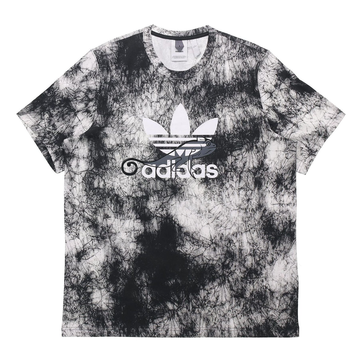 adidas originals AOP Tee Dragon Printing Short Sleeve Black FM3704