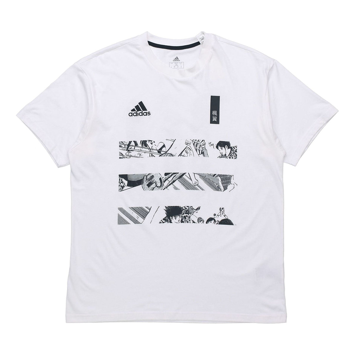 adidas Captsuba Tee Casual Sports Short Sleeve White GK3440