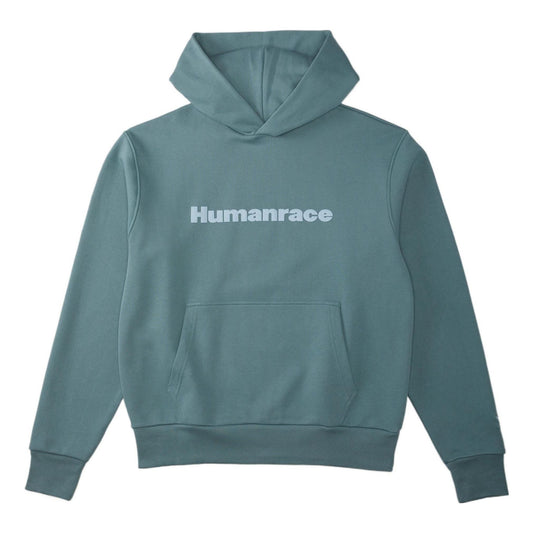 adidas x Pharrell Humanrace Logo Hoodie 'Blue Grey' HI2959