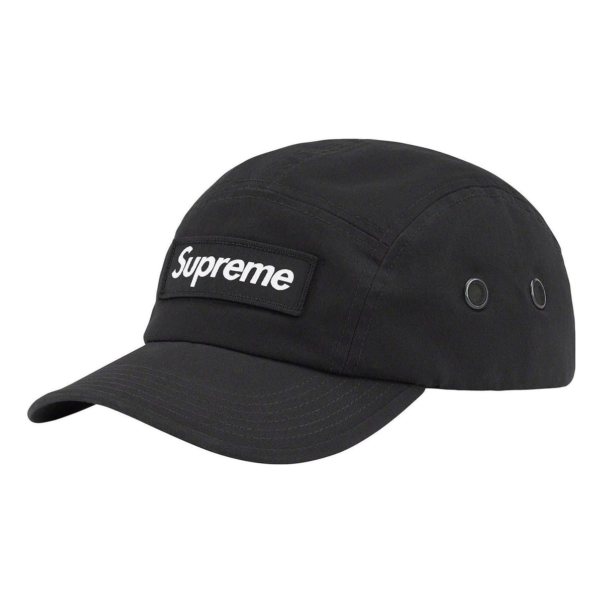 Supreme Military Camp Cap 'Black White' SUP-SS22-737