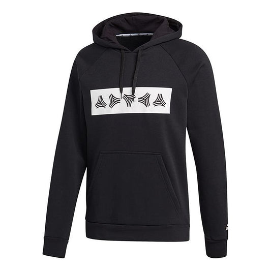 adidas Tan Sw Hoody Soccer/Football Sports Training Pullover Black FS5049