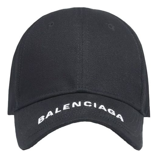 Balenciaga Logo Visor Cap 'Black White' 531588310B21077