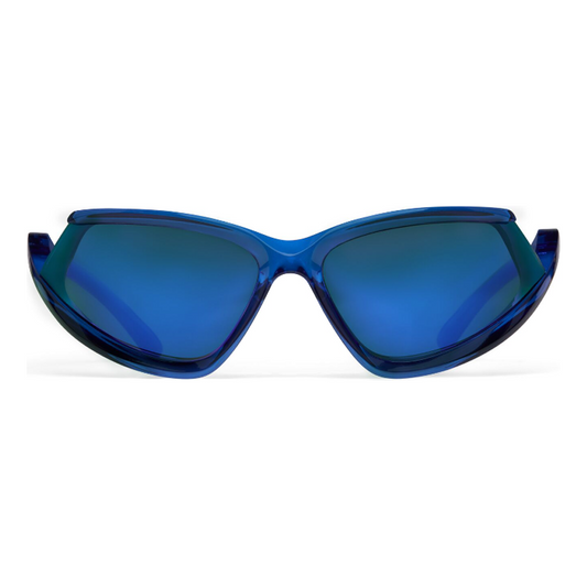 Balenciaga Side Xpander Cat Sunglasses 'Blue' 751418T00074015