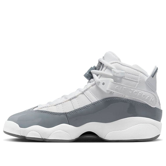 (GS) Air Jordan 6 Rings 'White Cool Grey' 323419-121