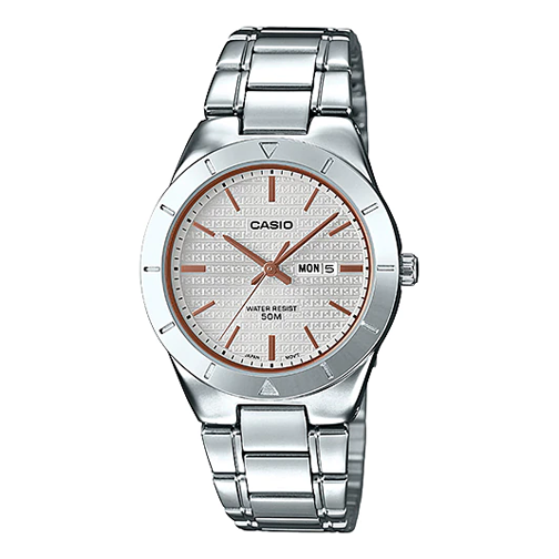 CASIO Analogue Series Waterproof Quartz Silver/White LTP-1410D-7A2